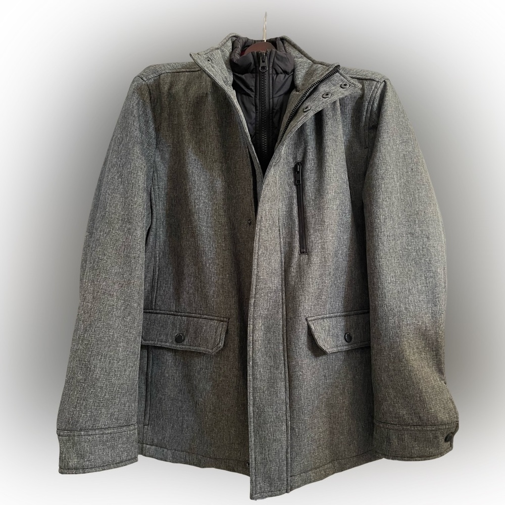 NWT Marc New York Men’s Coat, Gray, Size Large